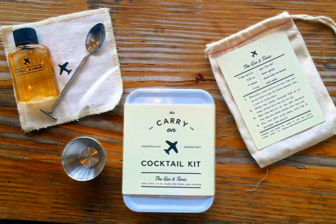   3. Carry on Cocktail Kit If you have a dad that likes a ti